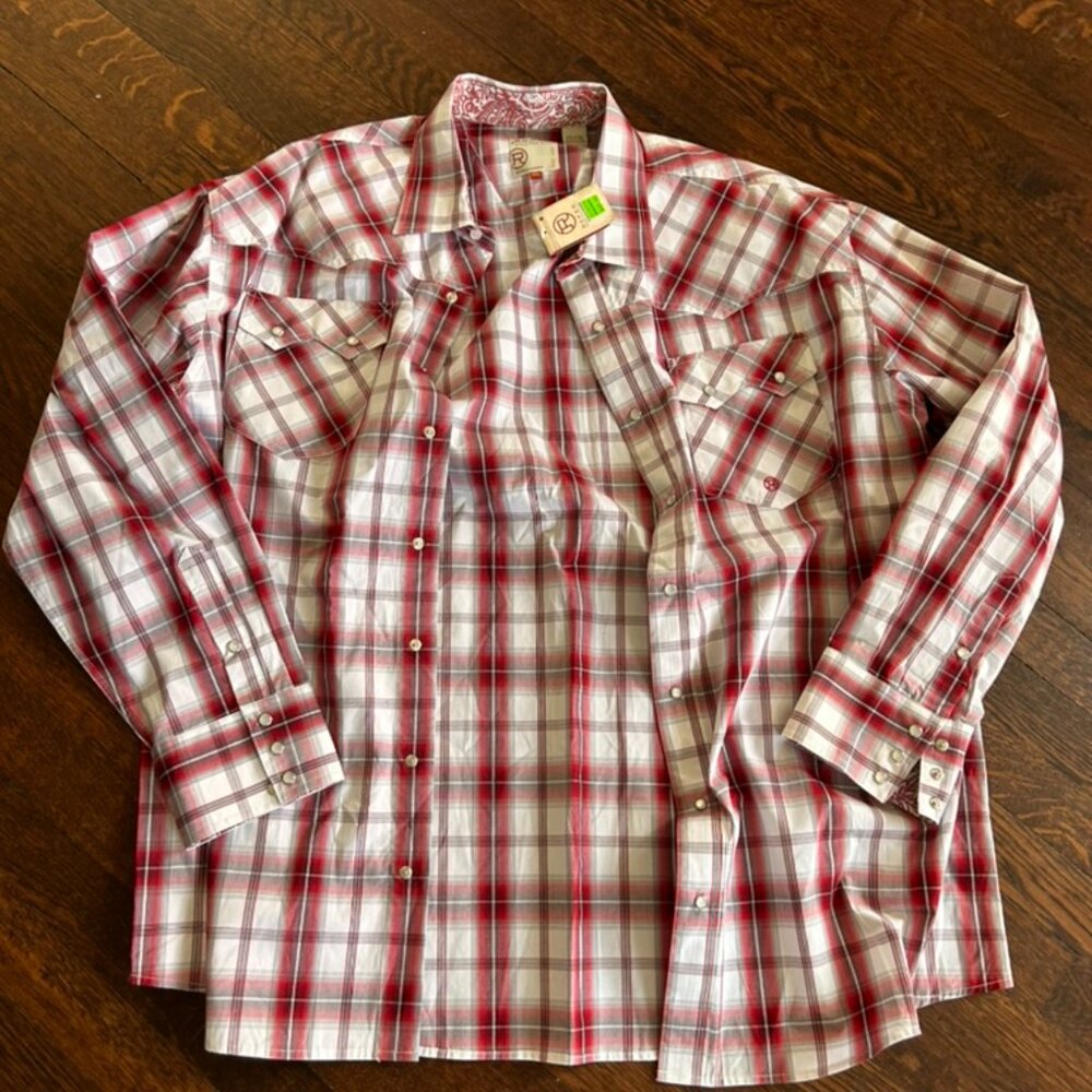 Roper Men's Flannel Shirt - NEW WITH TAGS